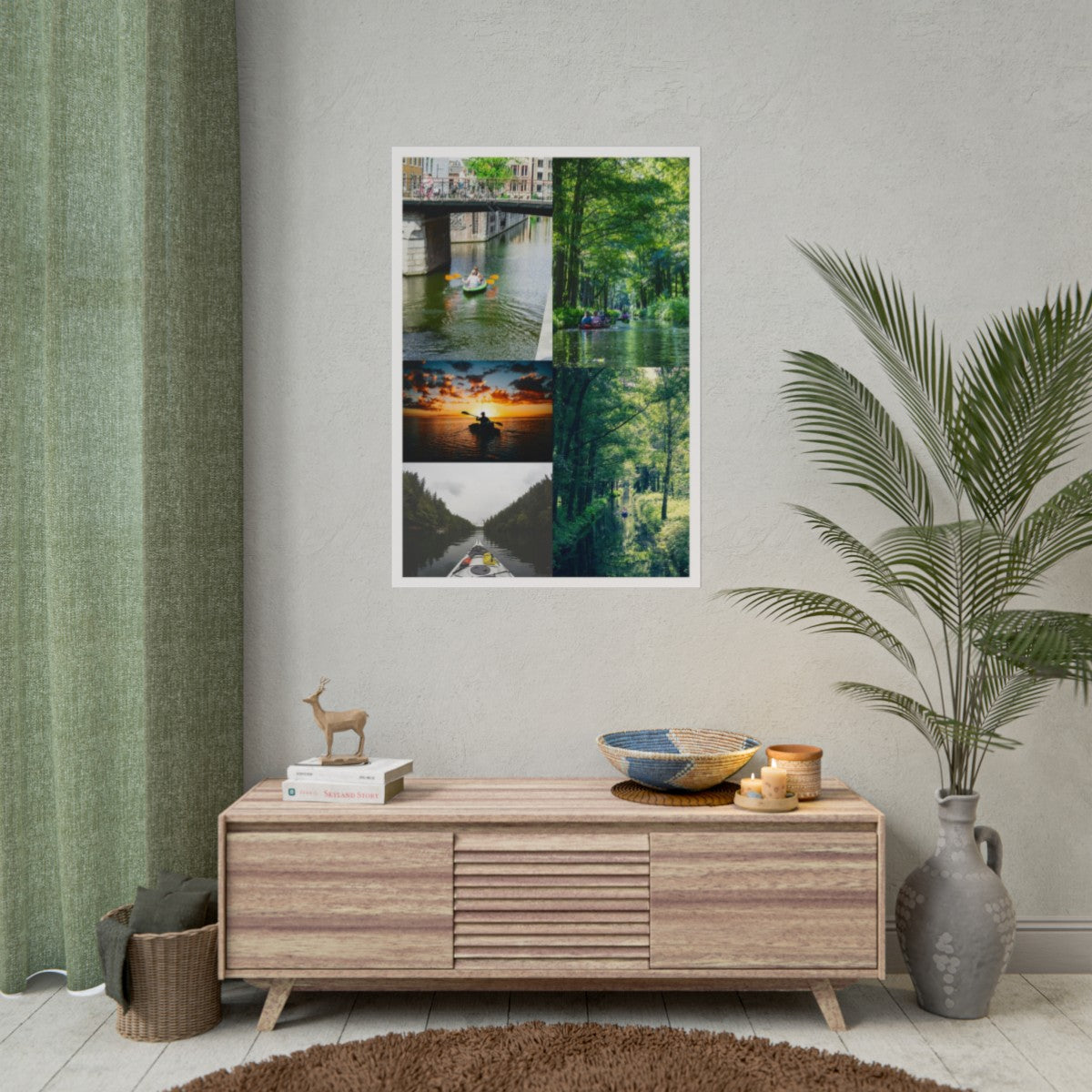 Custom Kayaking Poster