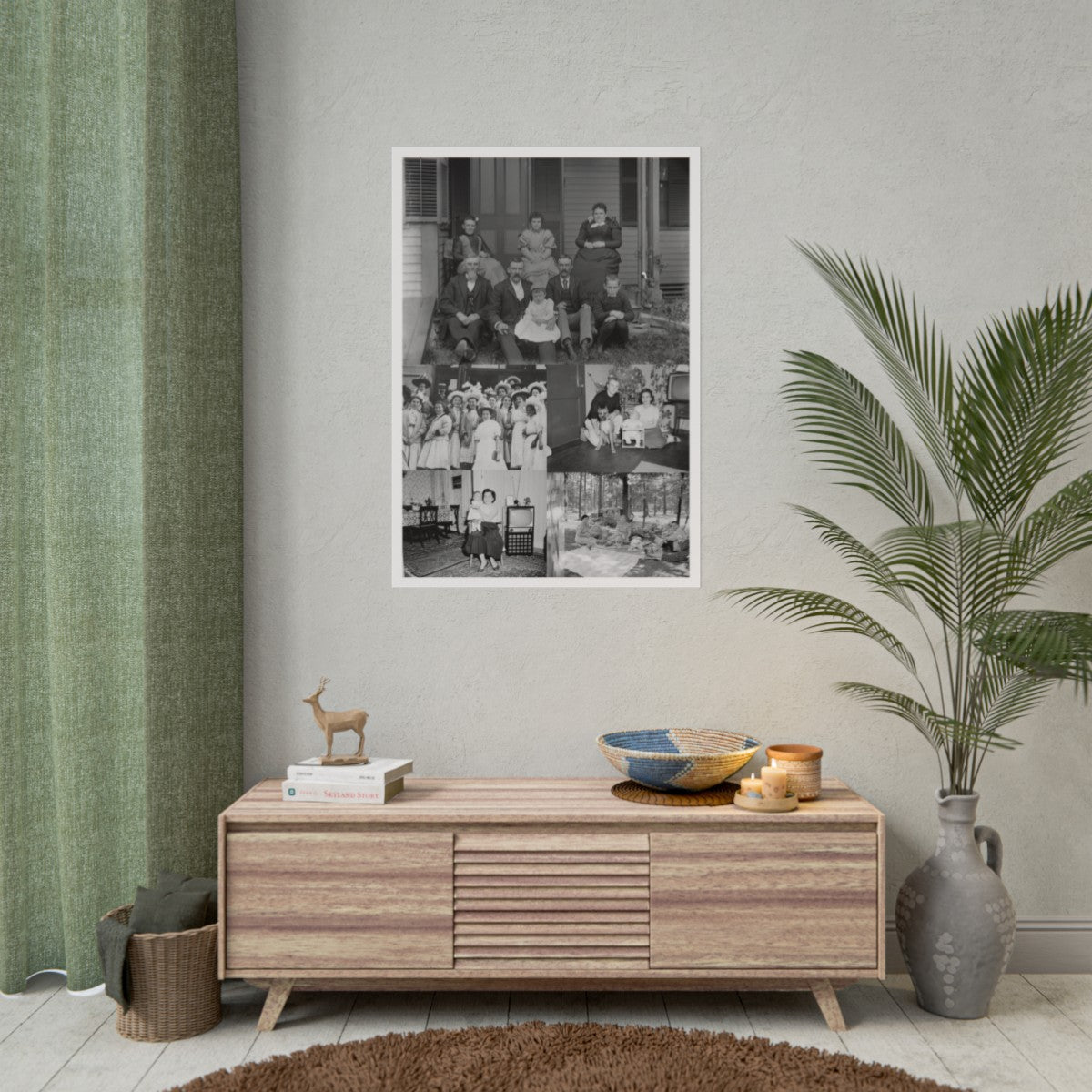 Custom Old Family Photos Poster