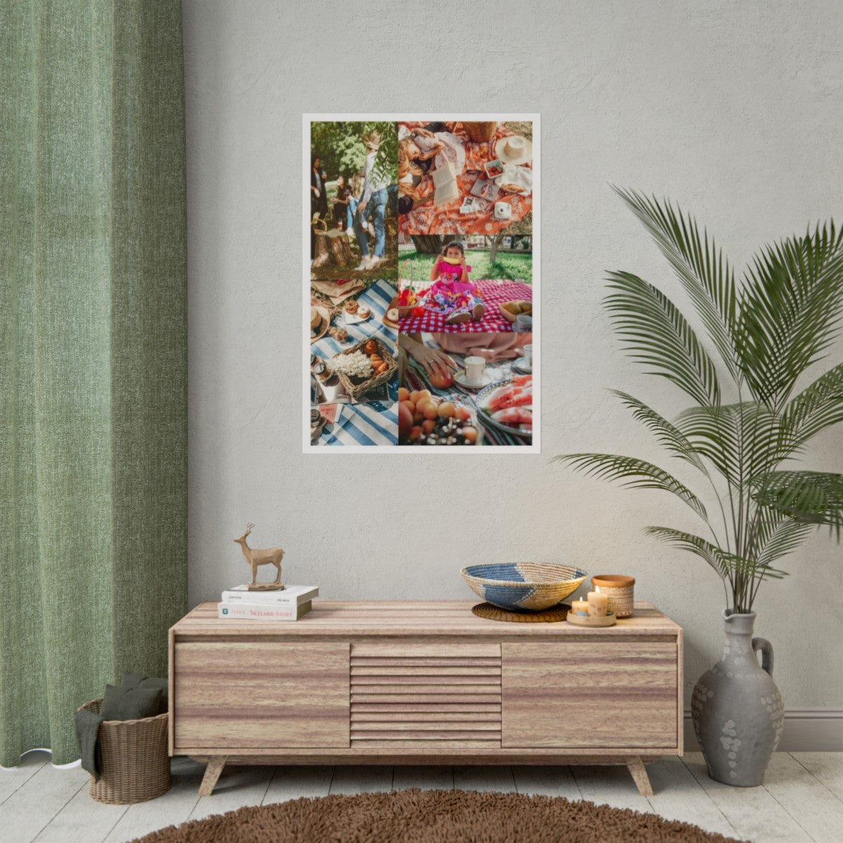 Personalized Picnic Memories Poster