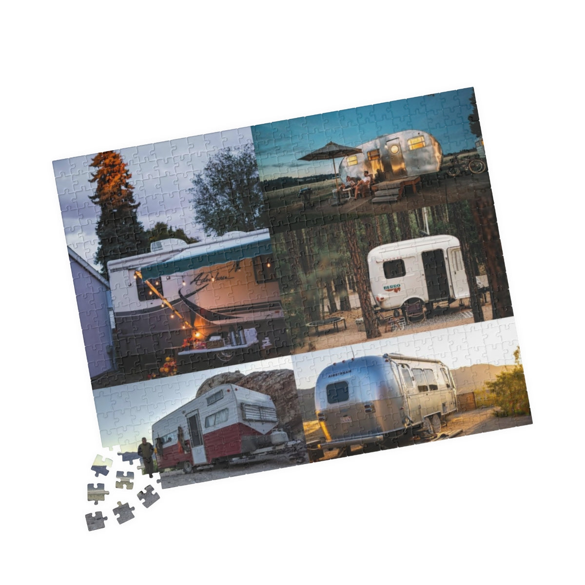 Custom Trailer Camping Puzzle