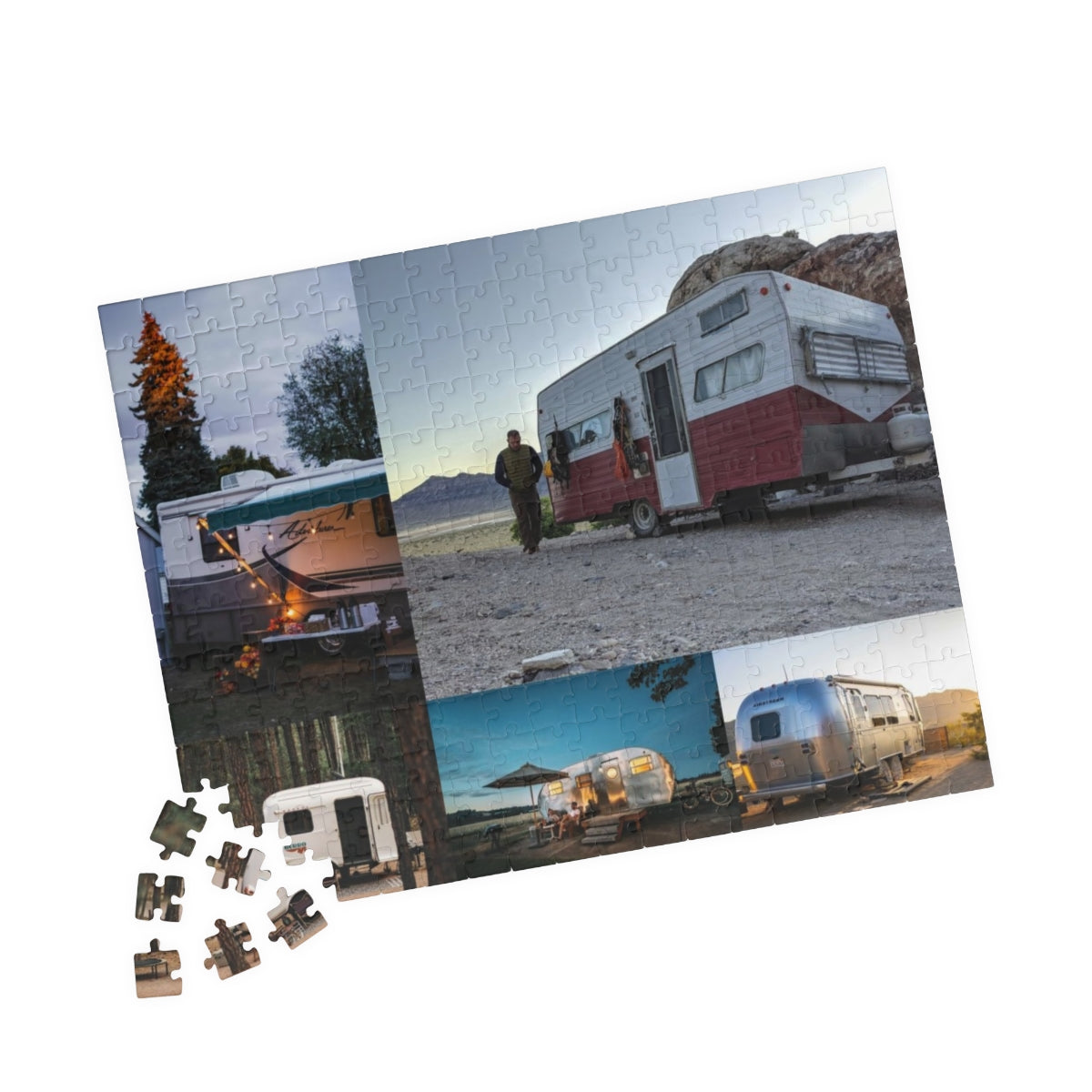 Custom Trailer Camping Puzzle