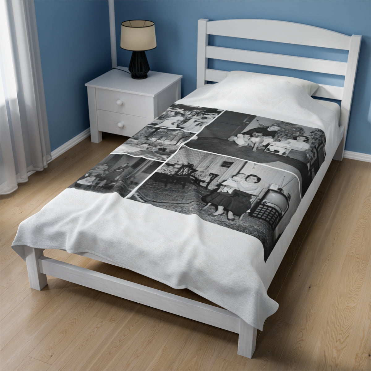 Custom Old Family Photos Blanket