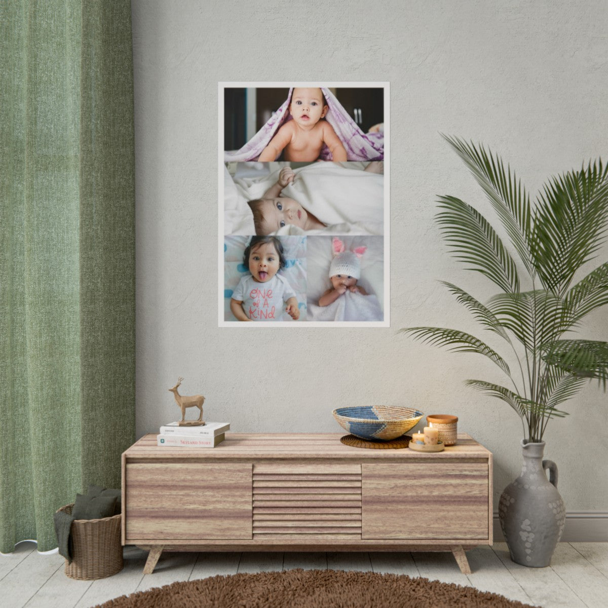 Personalized Baby's First Year Poster