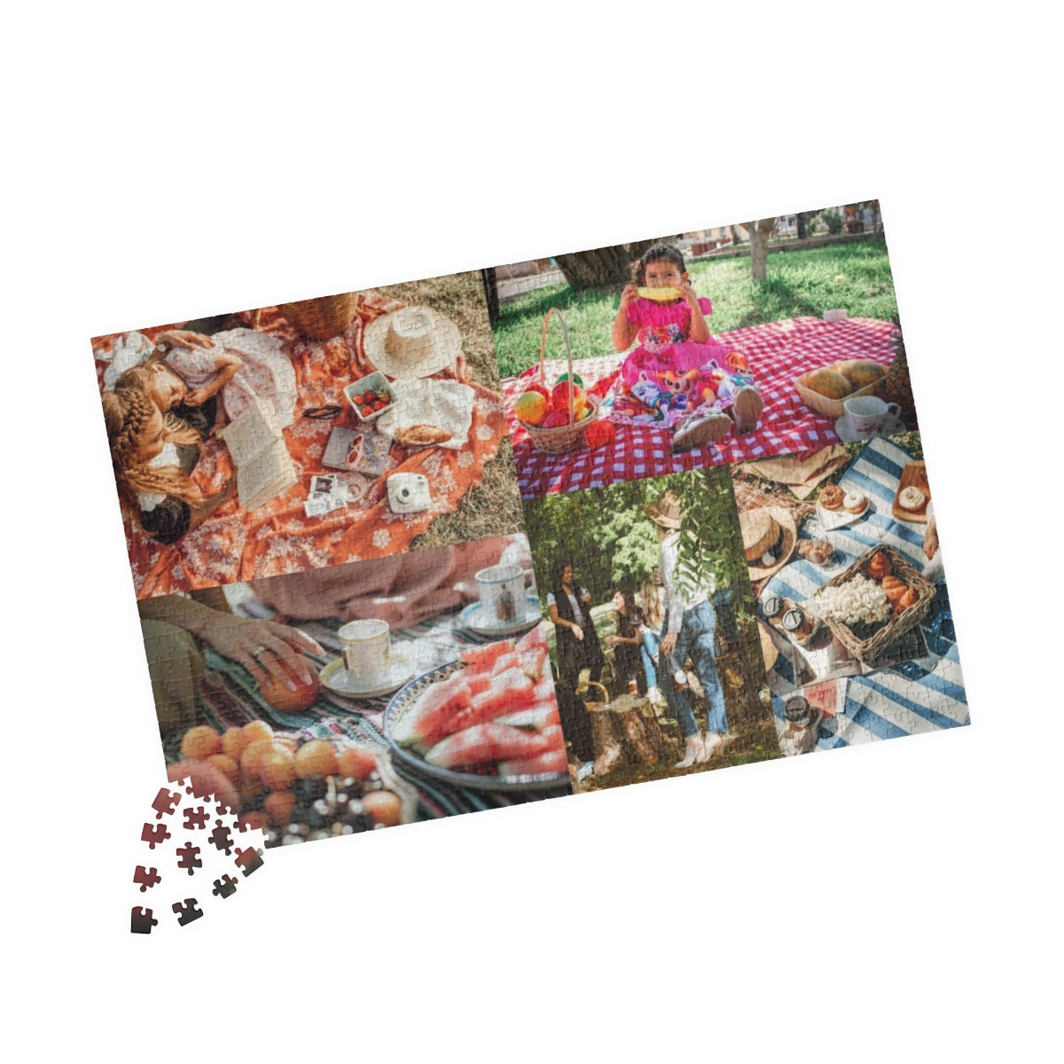 Custom Picnic Memories Puzzle