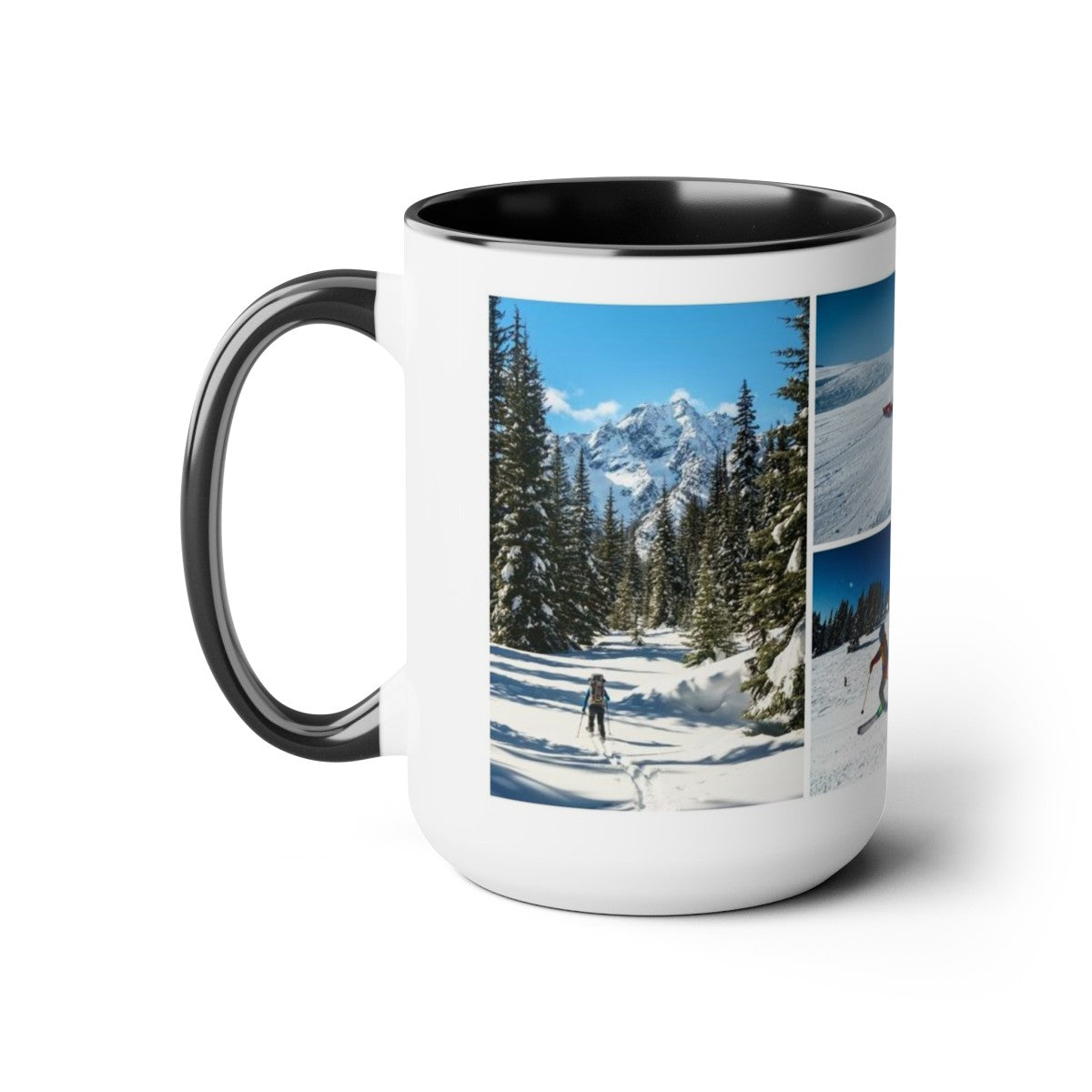 Personalized Skiing Mug