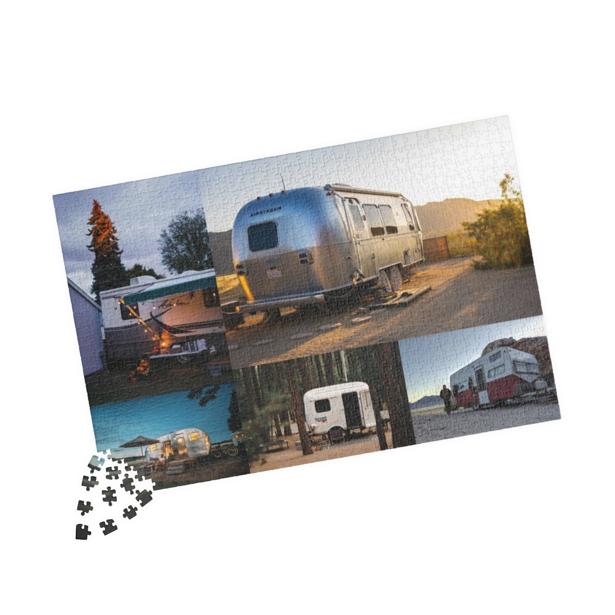 Custom Trailer Camping Puzzle