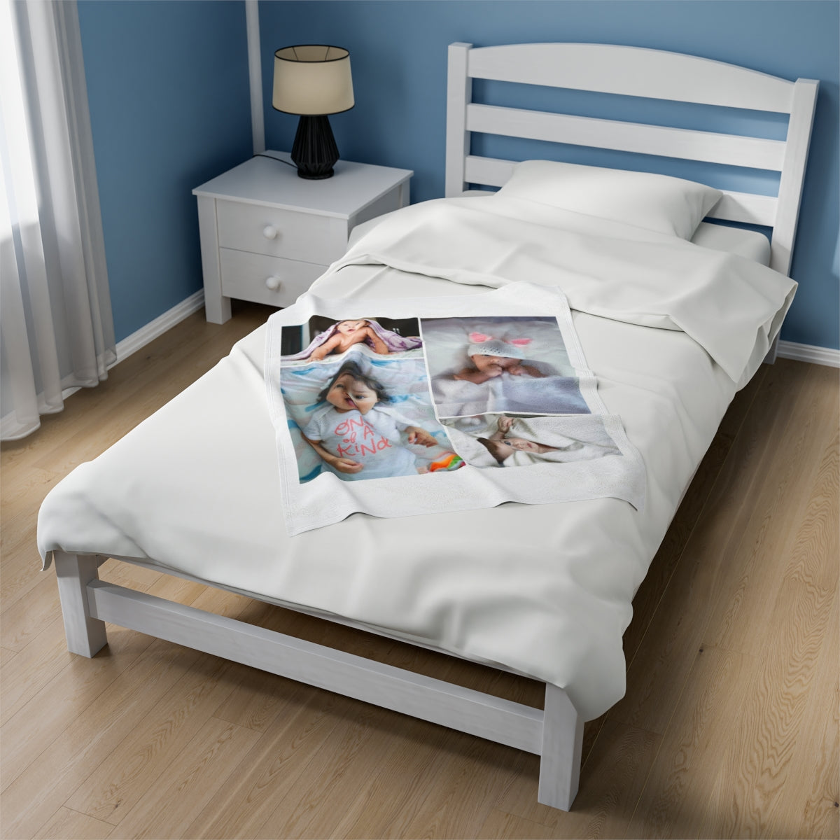 Custom Baby's First Year Photo Blanket