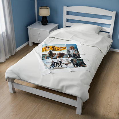 Custom Celebration Photo Blanket