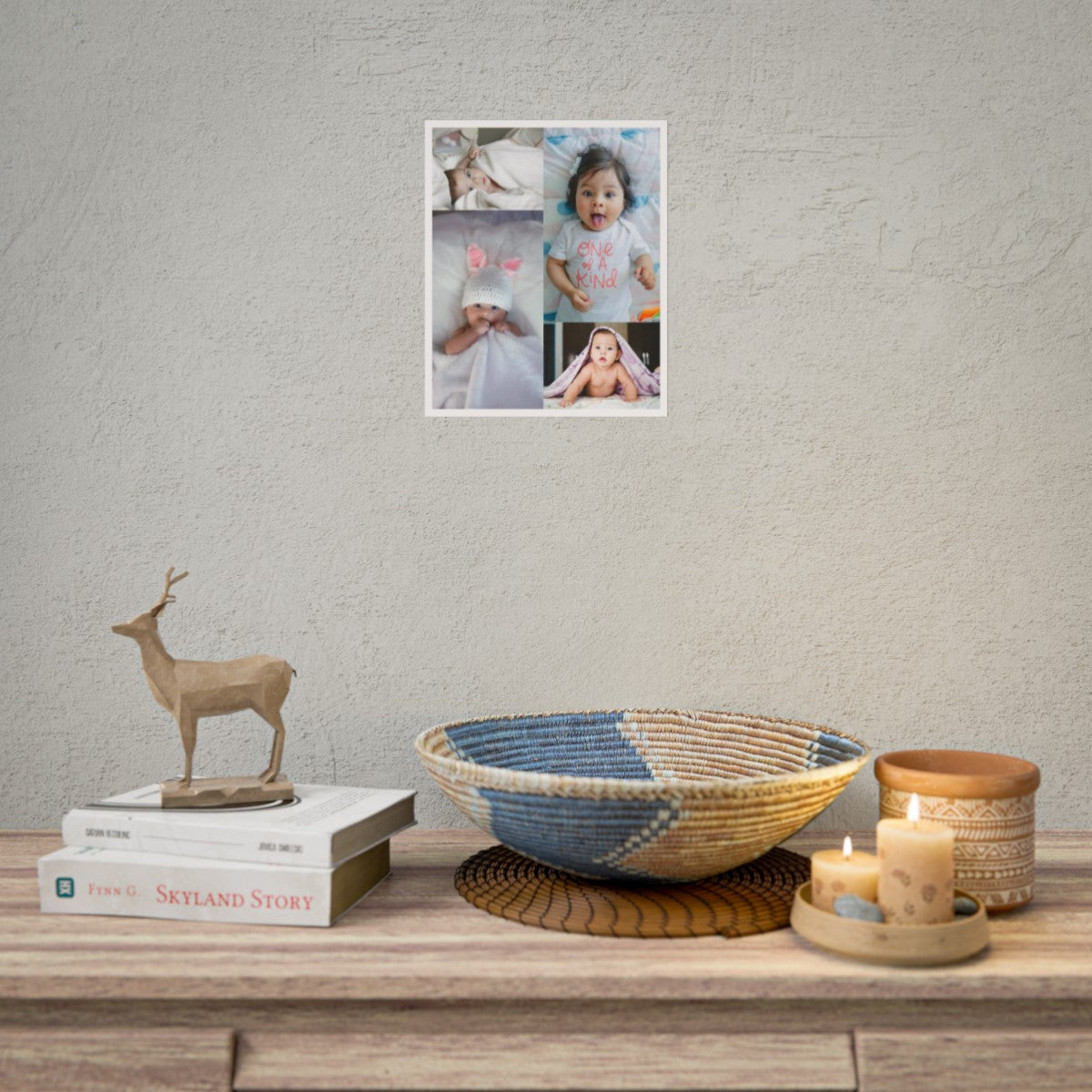 Personalized Baby's First Year Poster