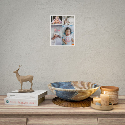 Personalized Baby's First Year Poster