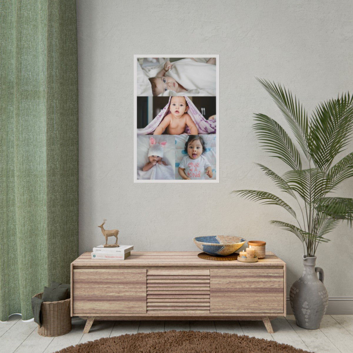 Personalized Baby's First Year Poster