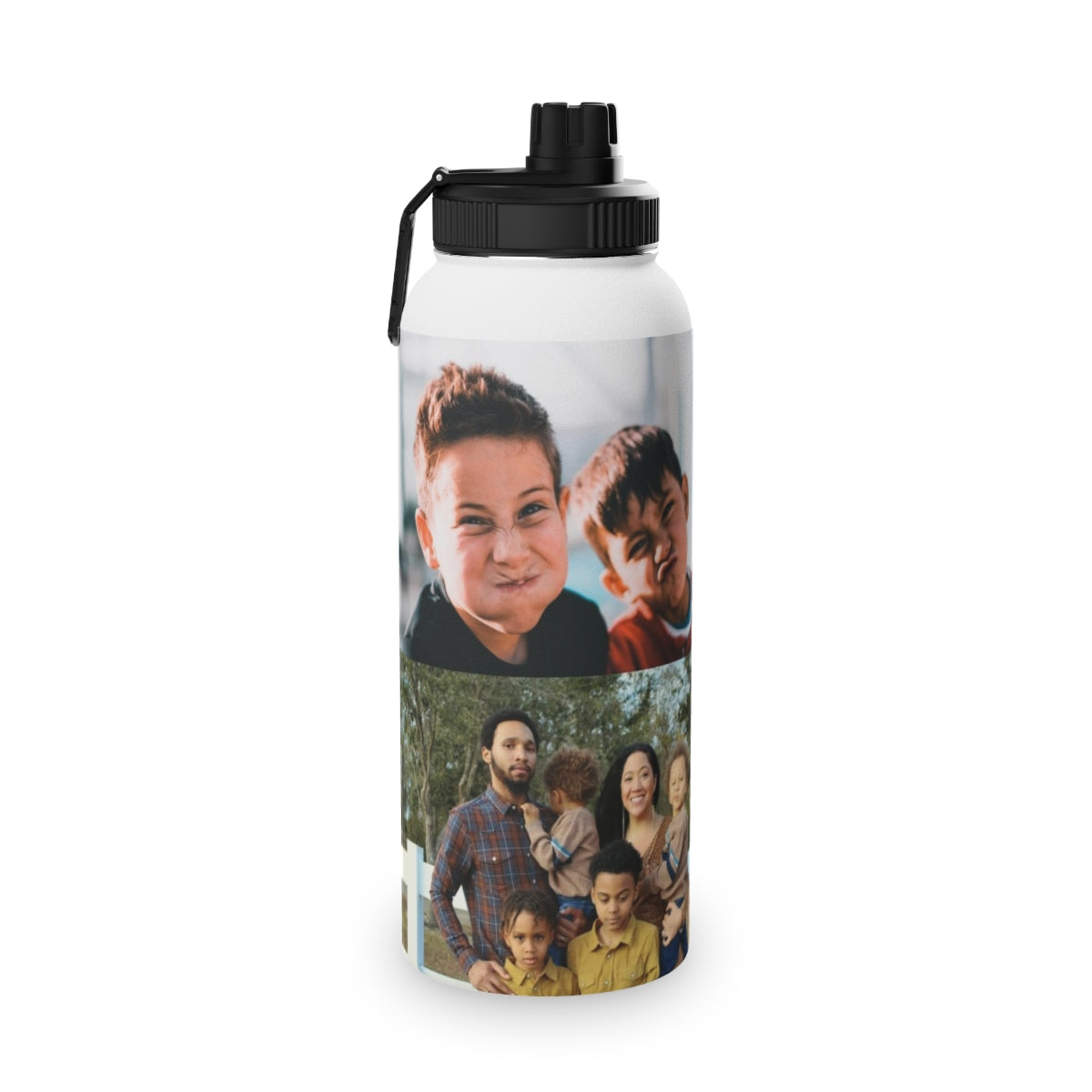 Custom Photo Water Bottle