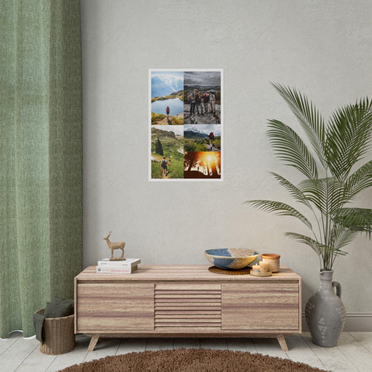Personalized Hiking Poster