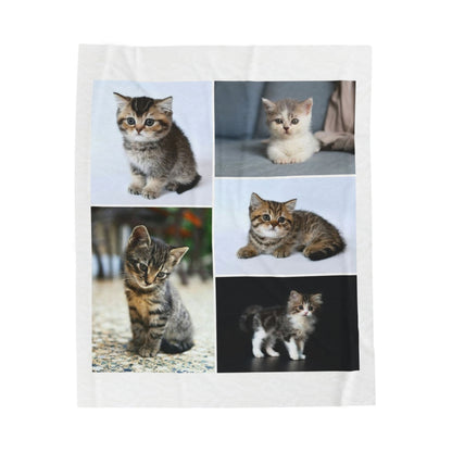 Personalized Kitten Blanket