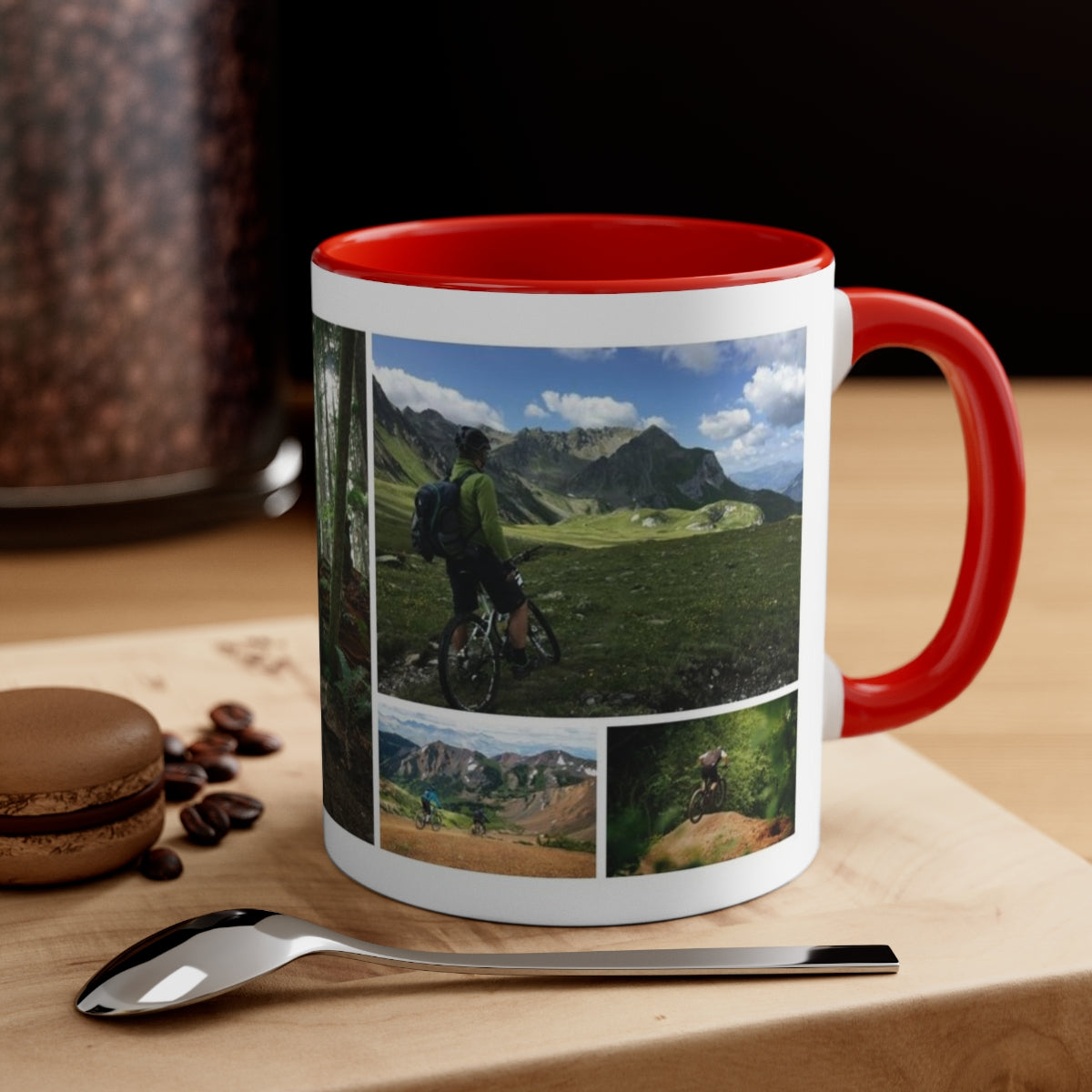 Personalized Mountain Biking Mug