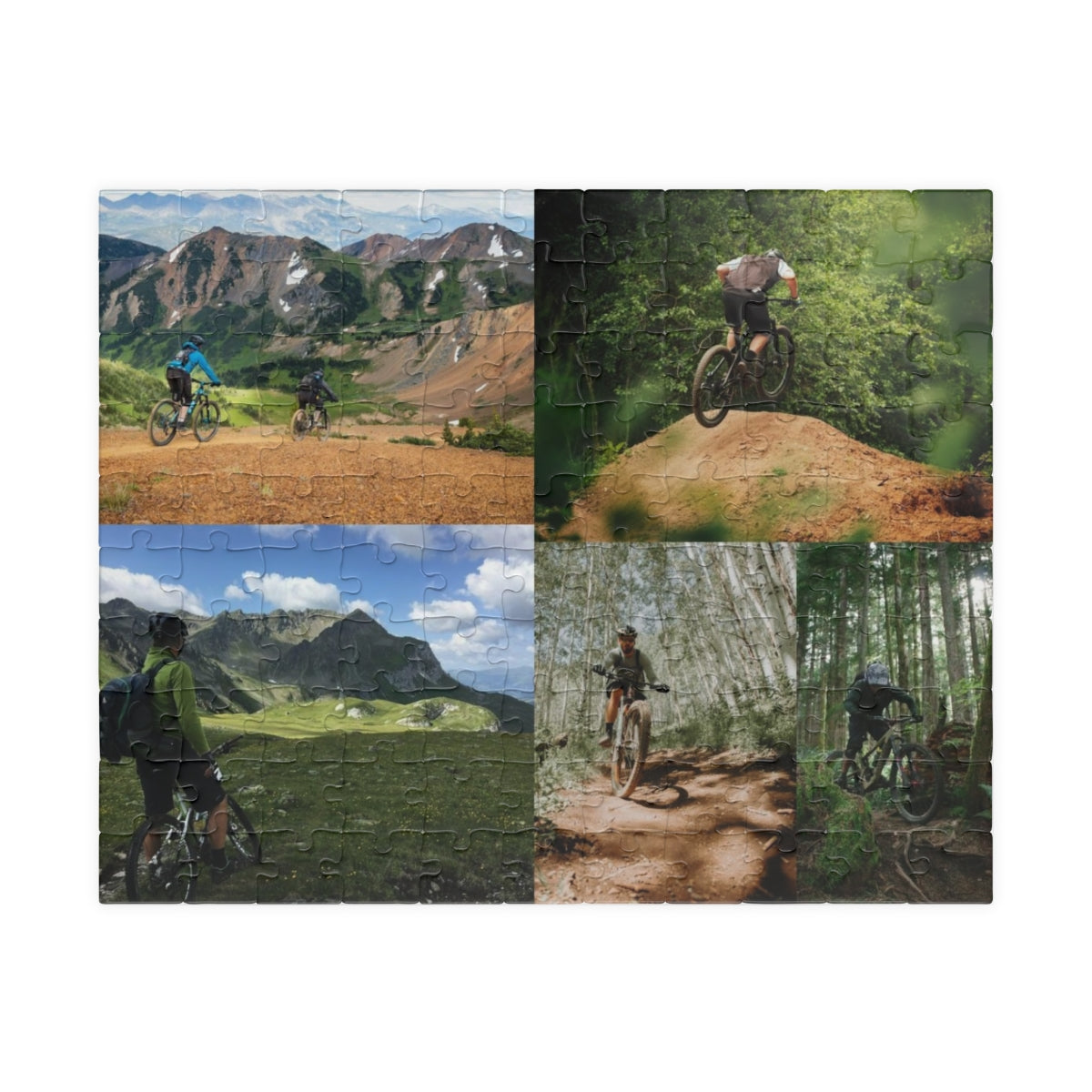 Personalized Mountain Biking Puzzle