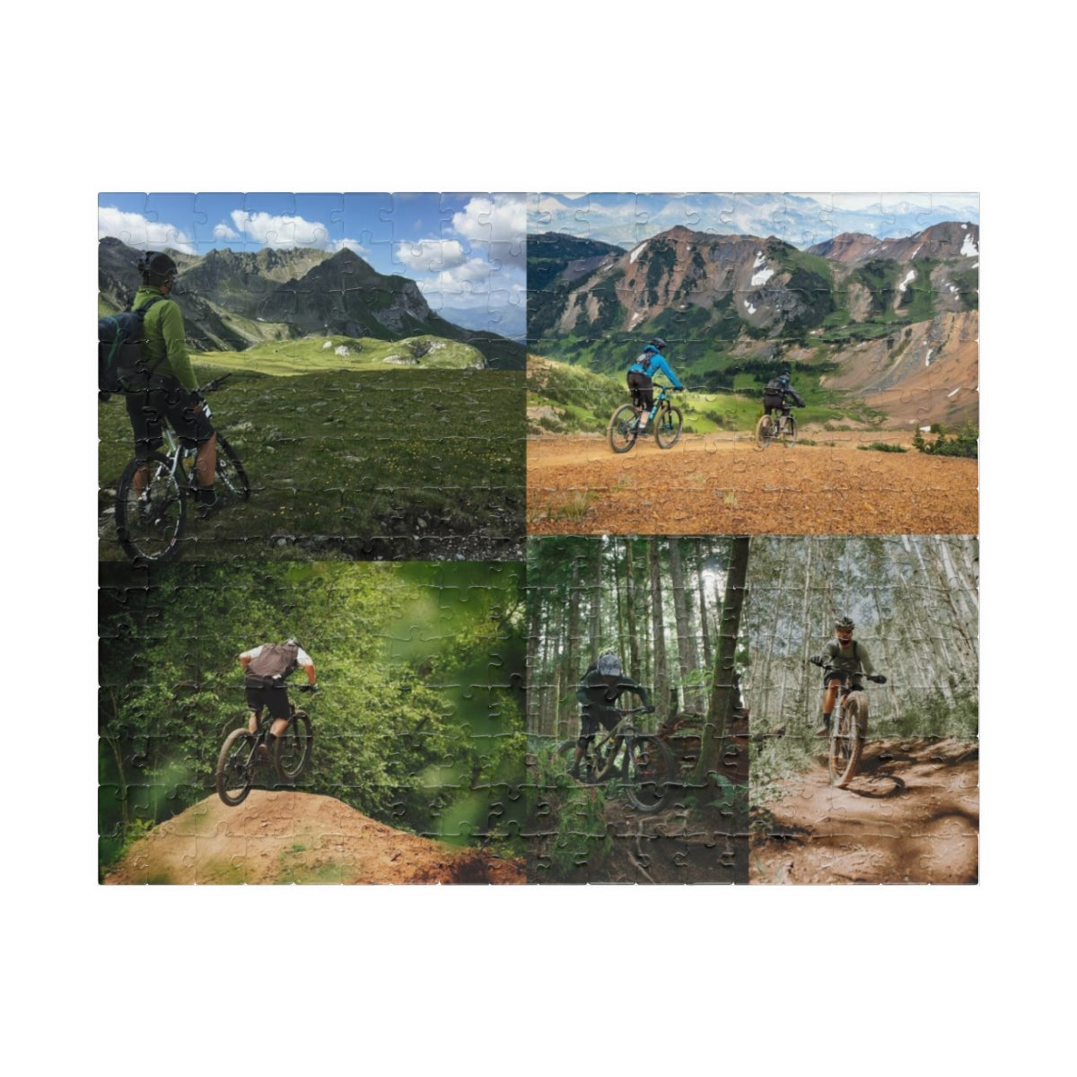 Personalized Mountain Biking Puzzle