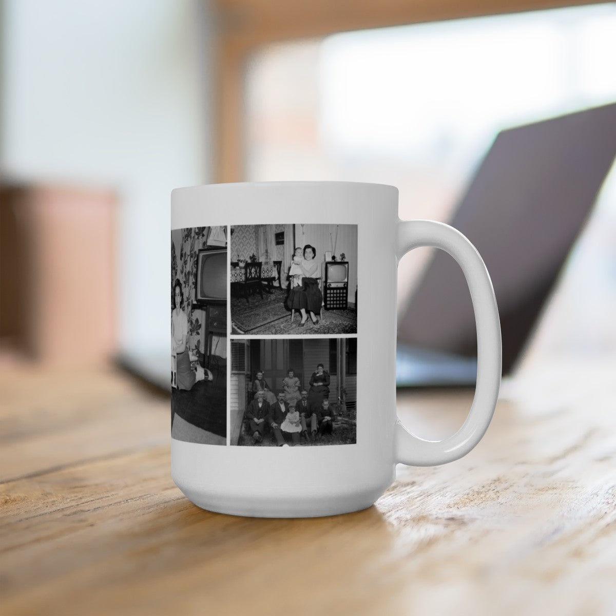 Custom Old Family Photos Mug