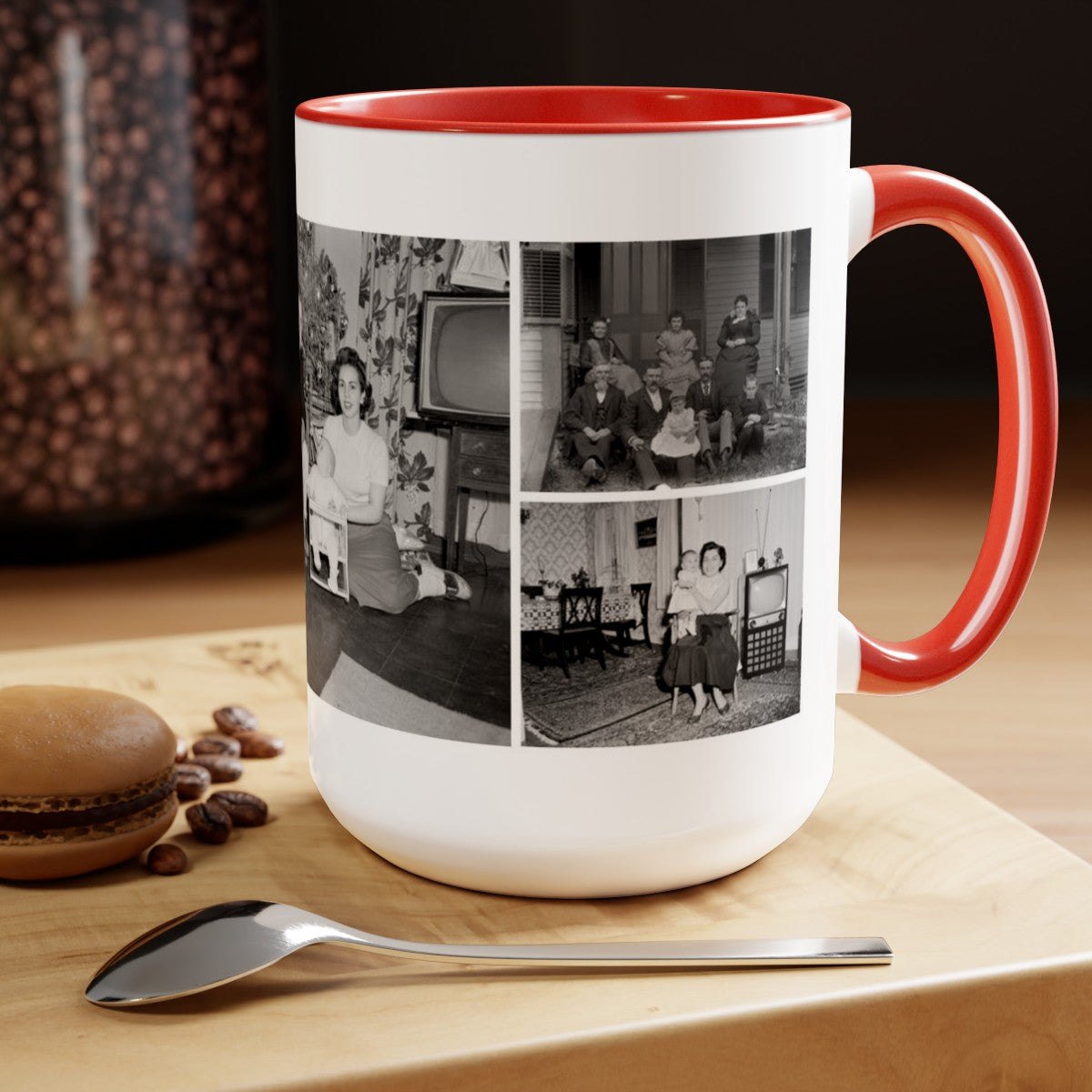 Custom Old Family Photos Mug