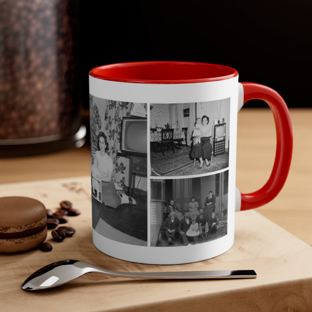 Custom Old Family Photos Mug