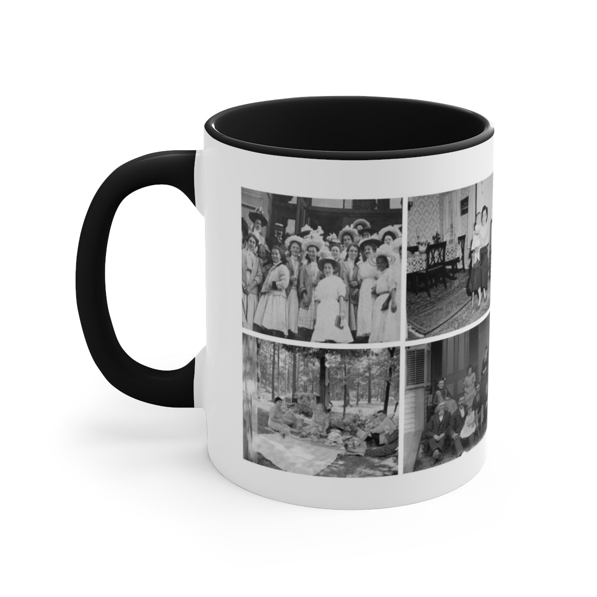 Custom Old Family Photos Mug