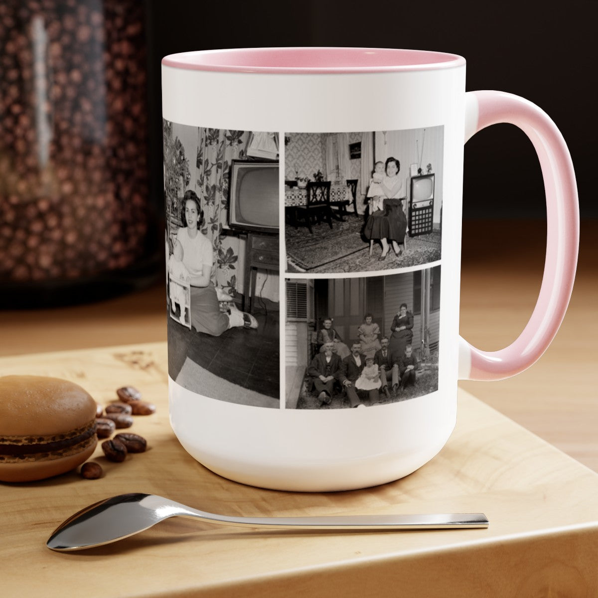 Custom Old Family Photos Mug