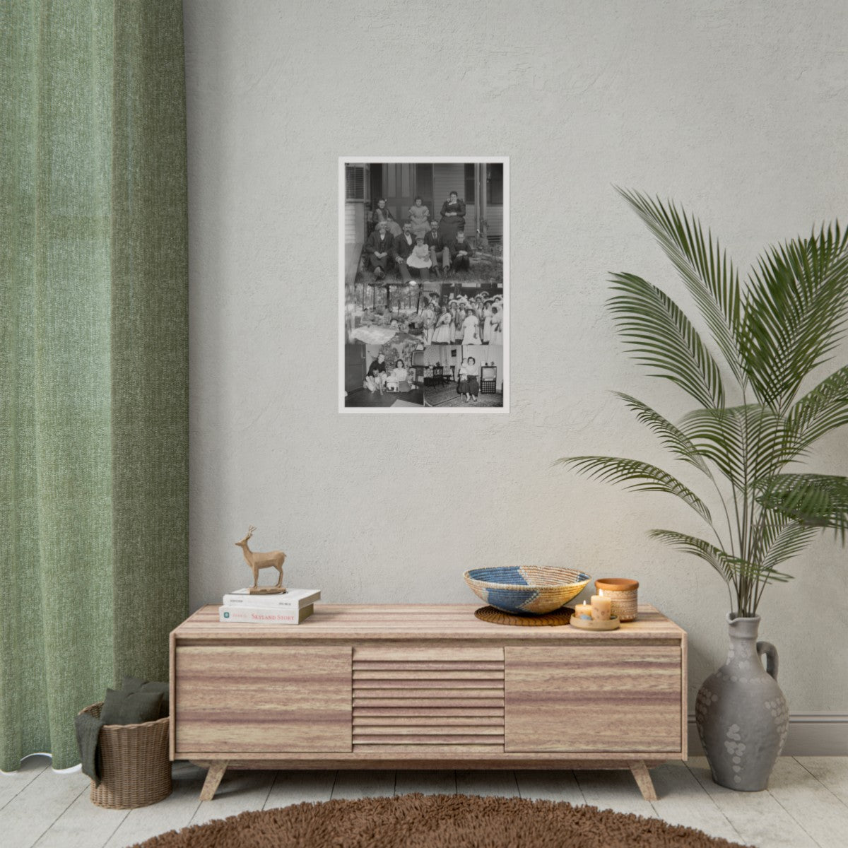 Custom Old Family Photos Poster