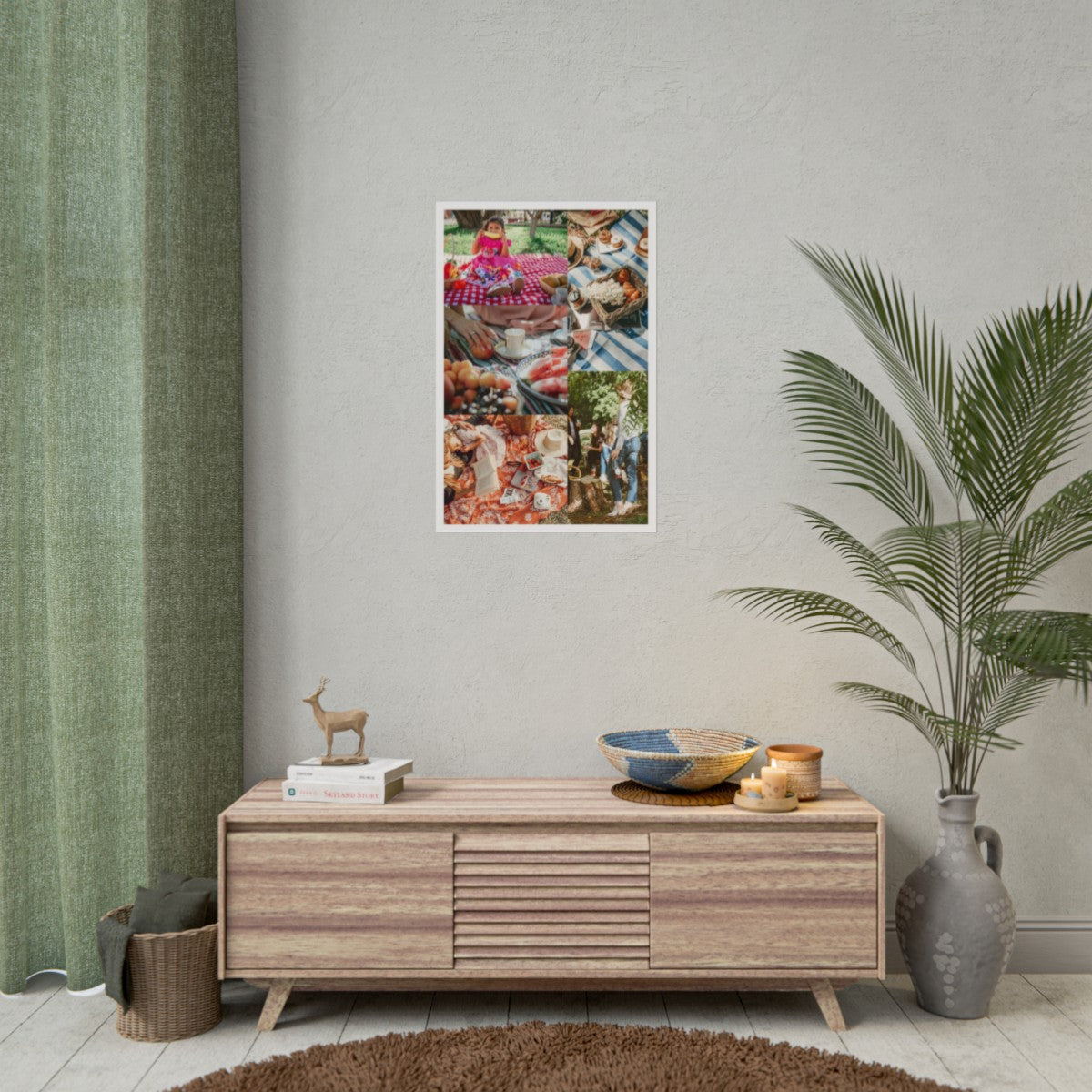 Personalized Picnic Memories Poster