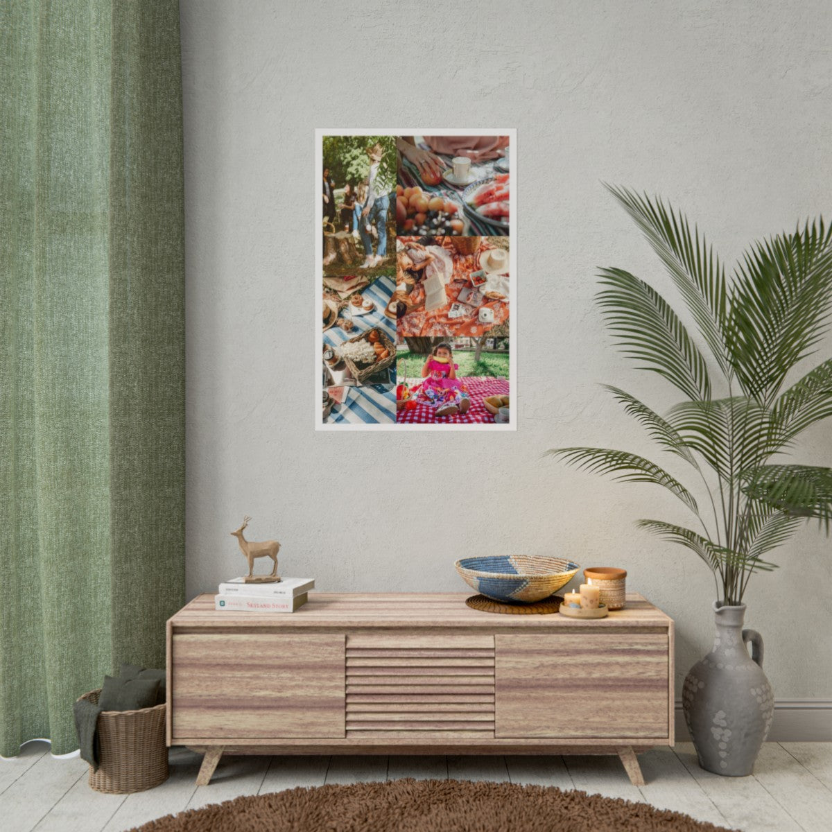 Personalized Picnic Memories Poster