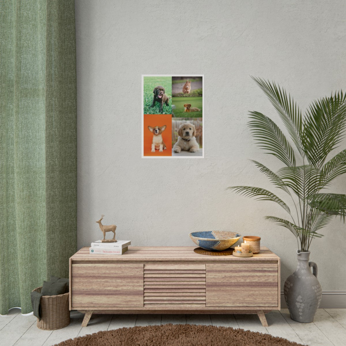Custom Puppy Poster