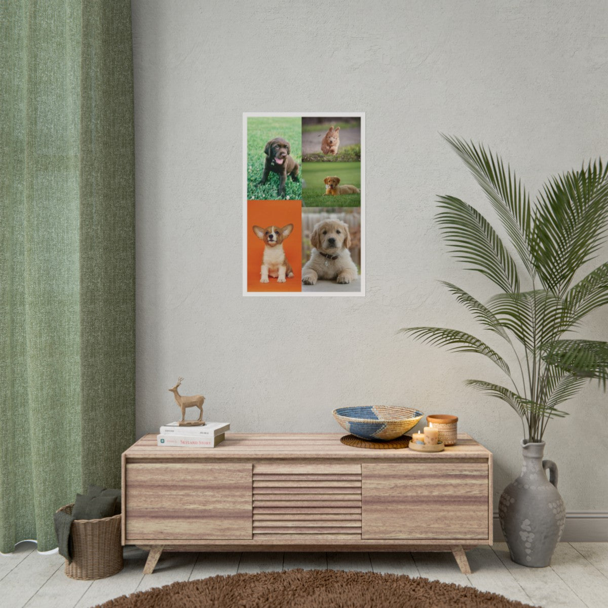 Custom Puppy Poster