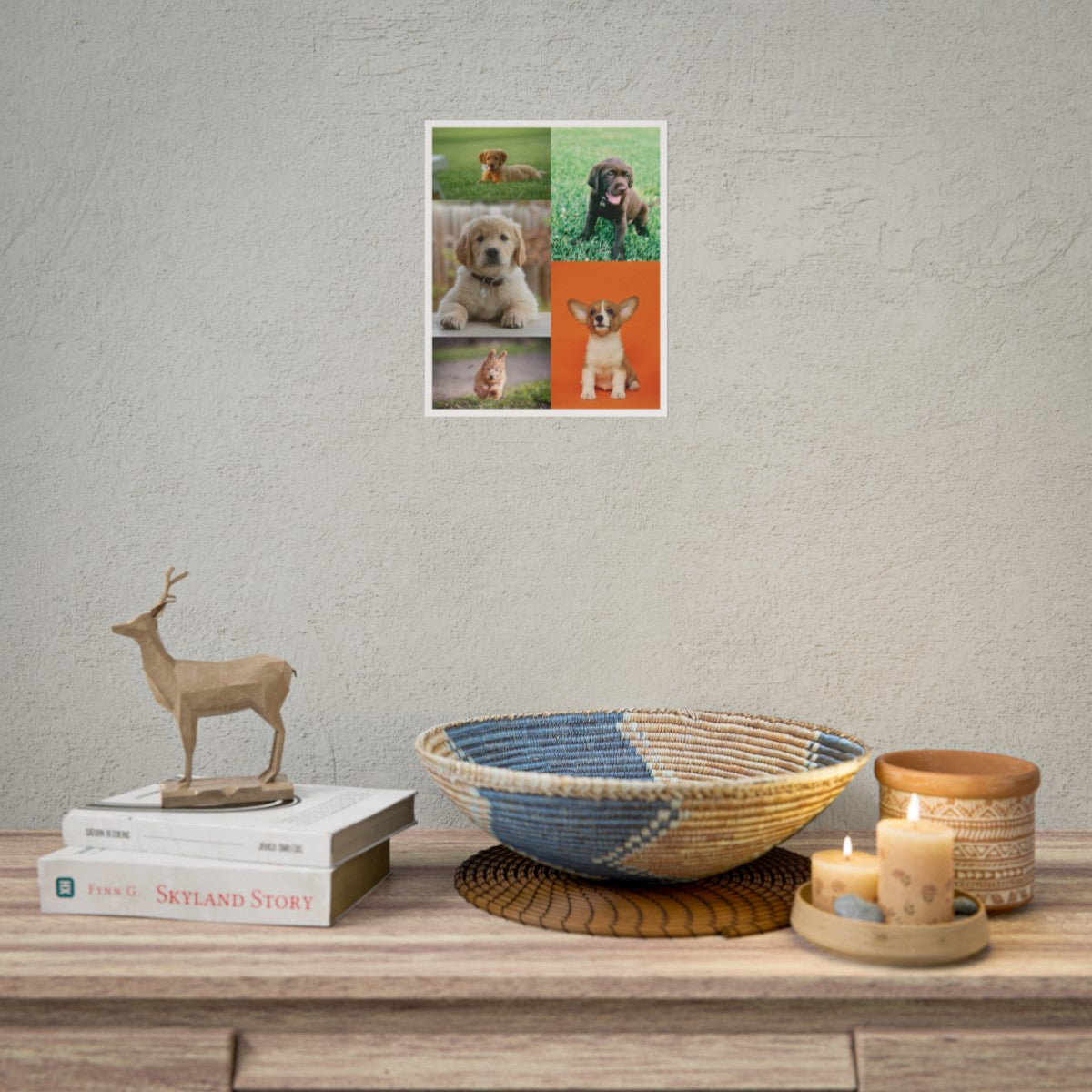 Custom Puppy Poster