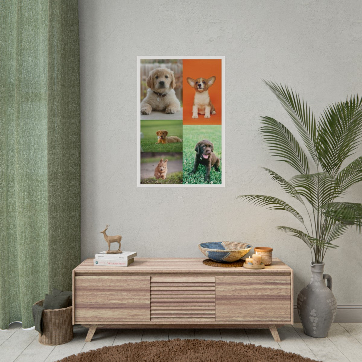 Custom Puppy Poster