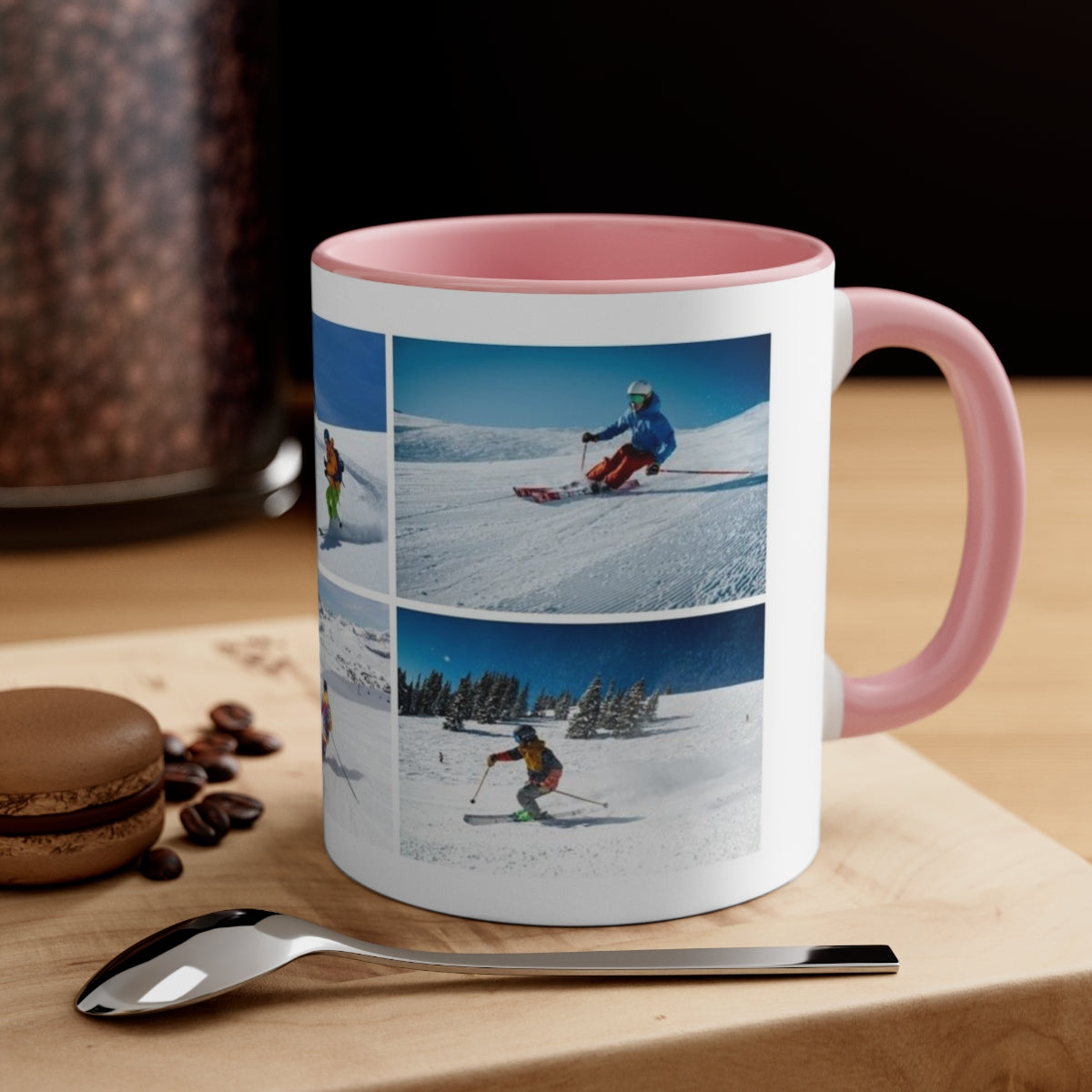 Personalized Skiing Mug