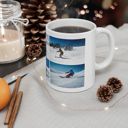 Personalized Skiing Mug