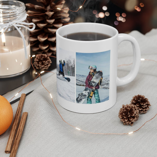 Custom Snowboarding Mug