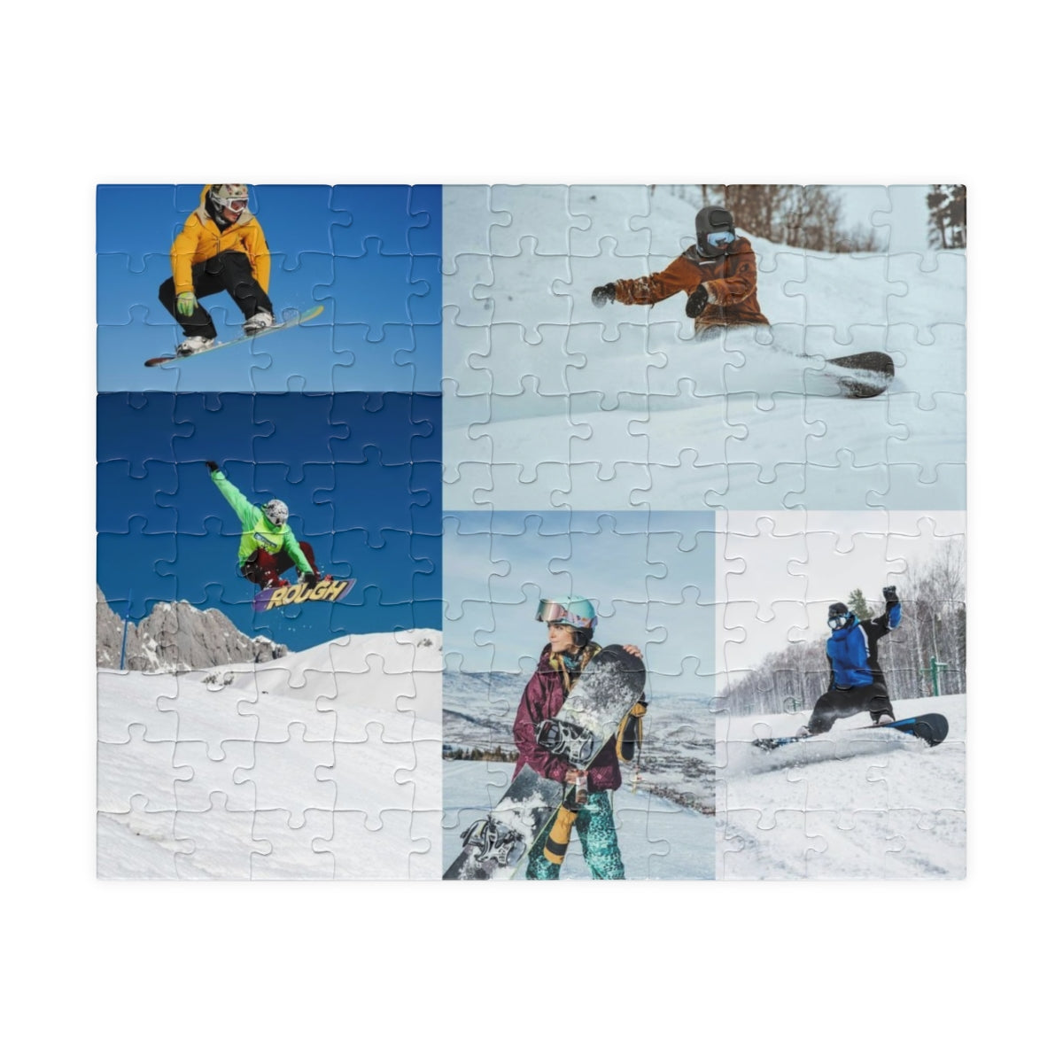 Personalized Snowboarding Puzzle