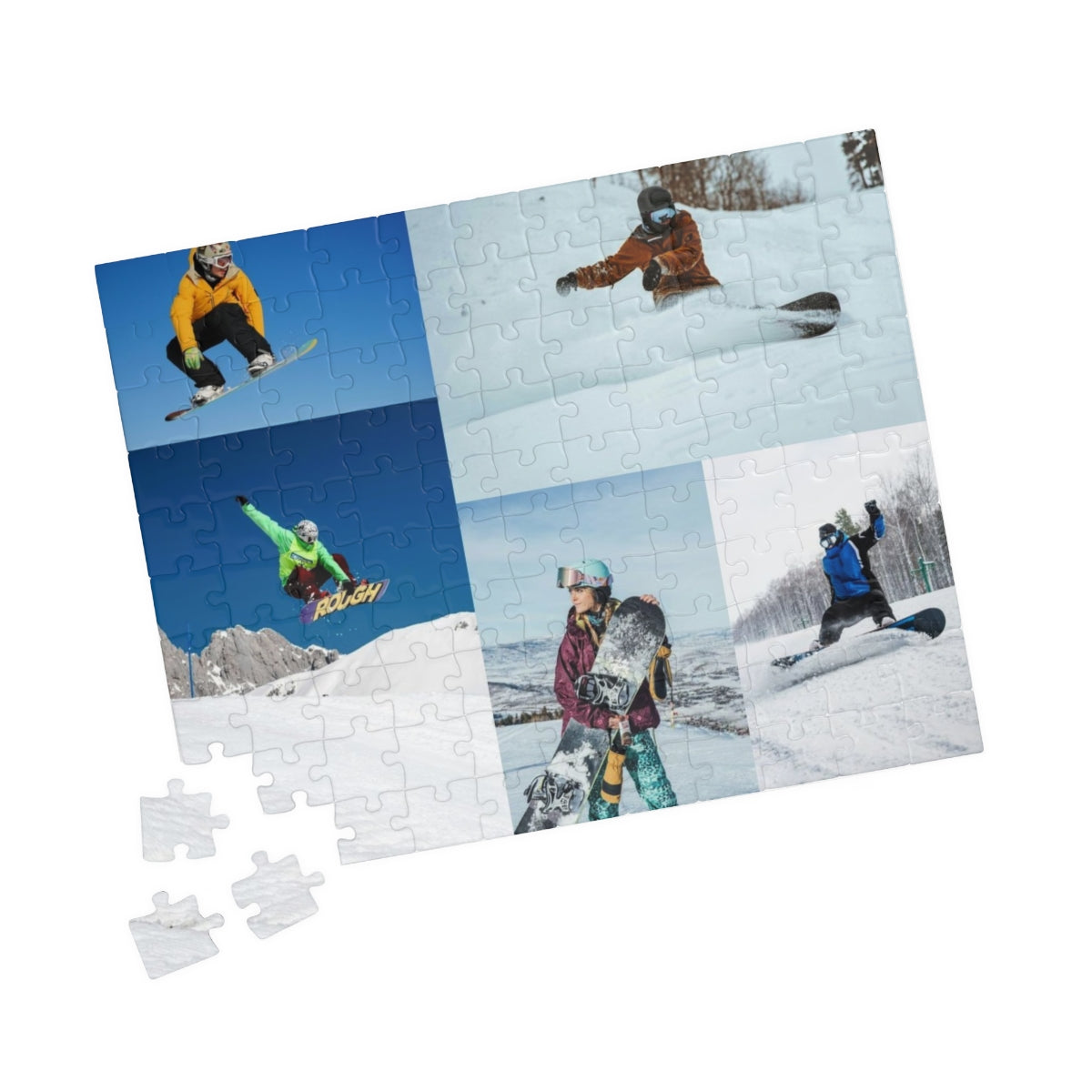 Personalized Snowboarding Puzzle