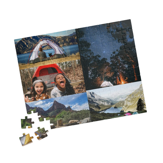 Custom Tent Camping Puzzle