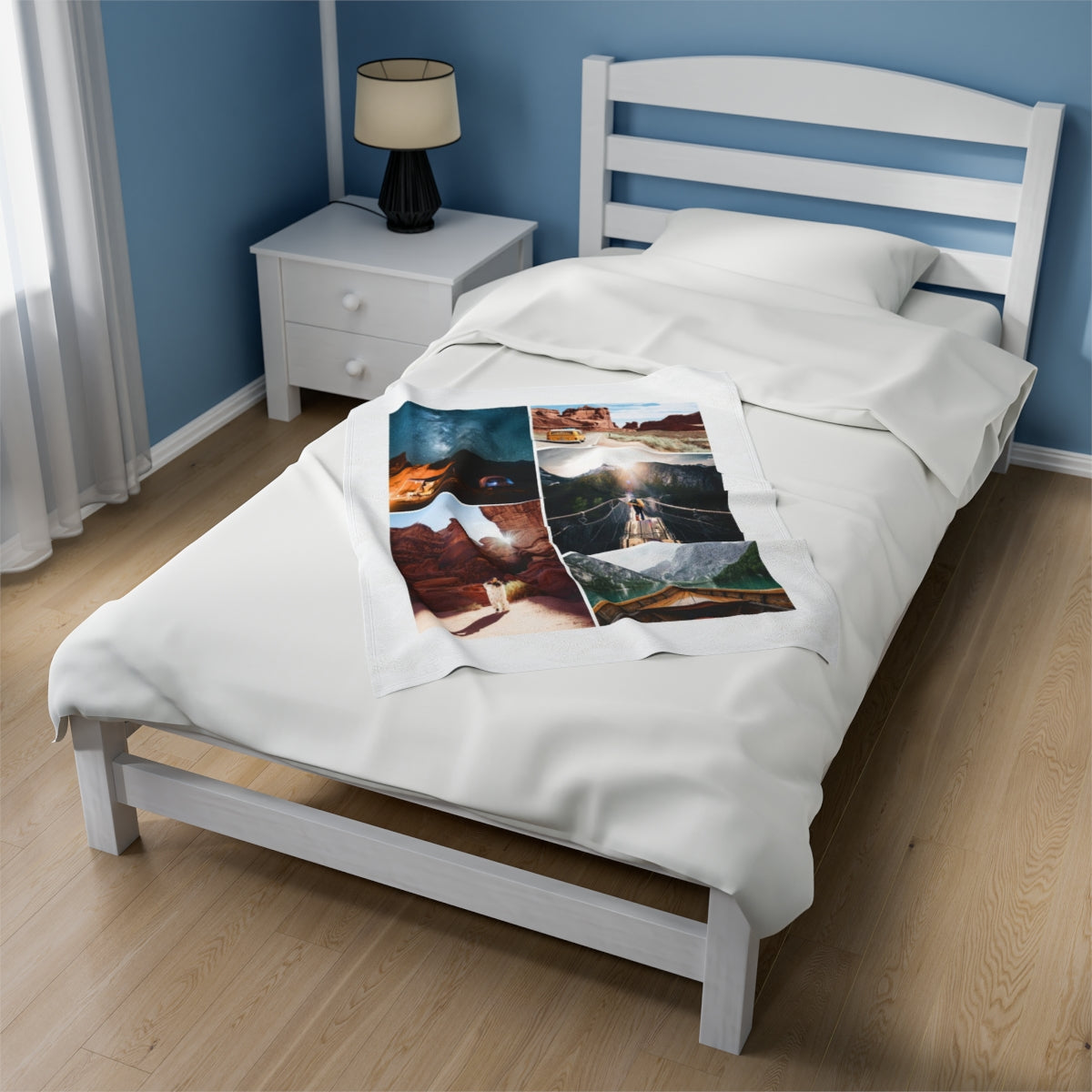 Custom Nature Travel Photo Blanket