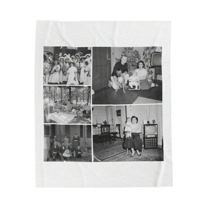 Custom Old Family Photos Blanket