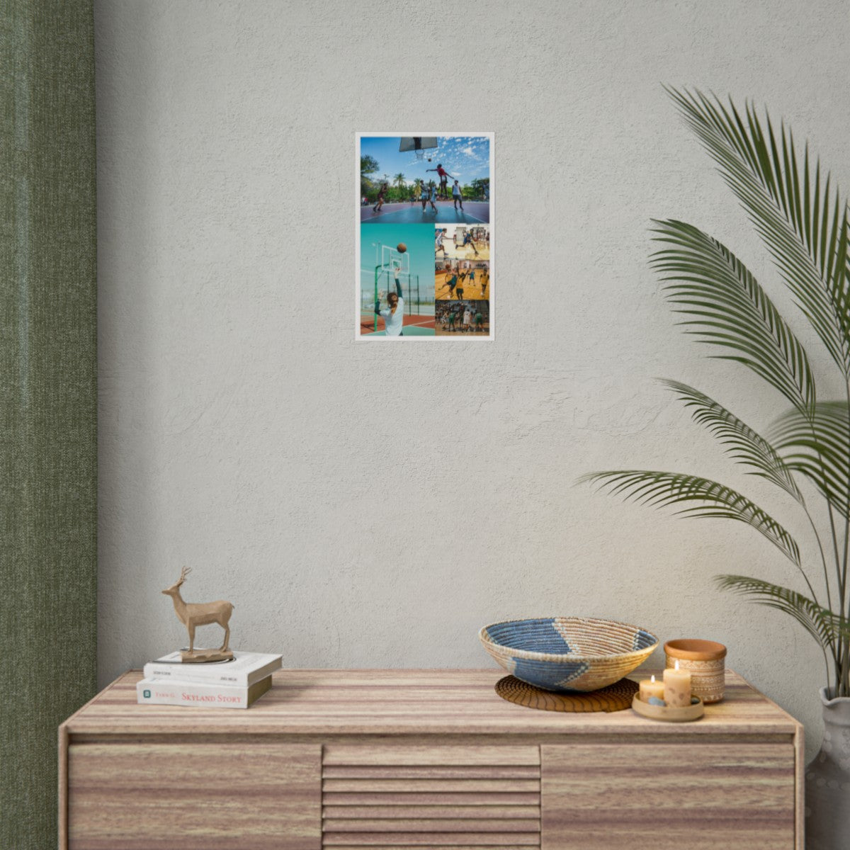 Personalized Basketball Poster