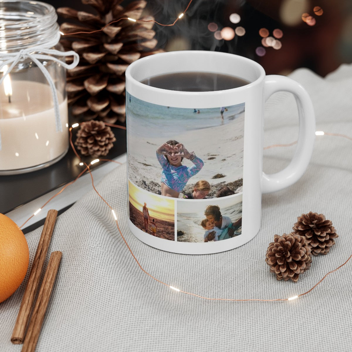 Custom Beach Day Mug