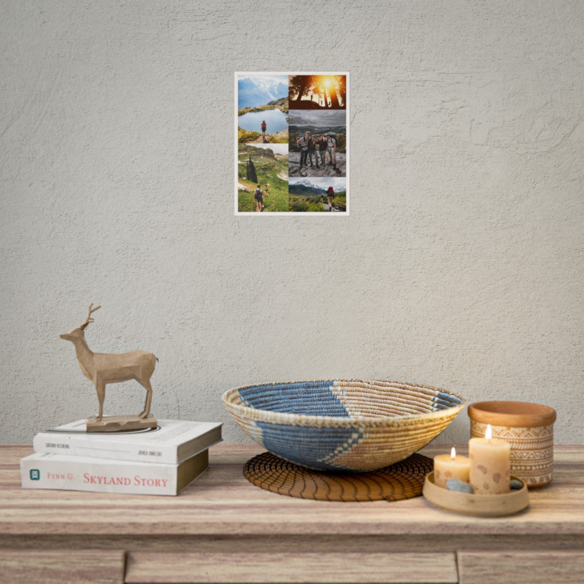 Personalized Hiking Poster