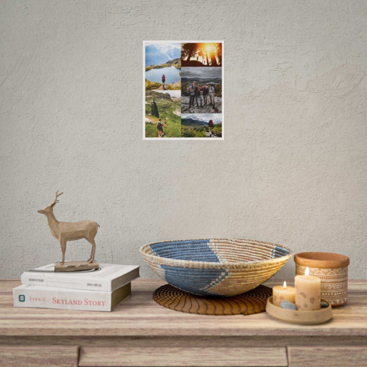 Personalized Hiking Poster