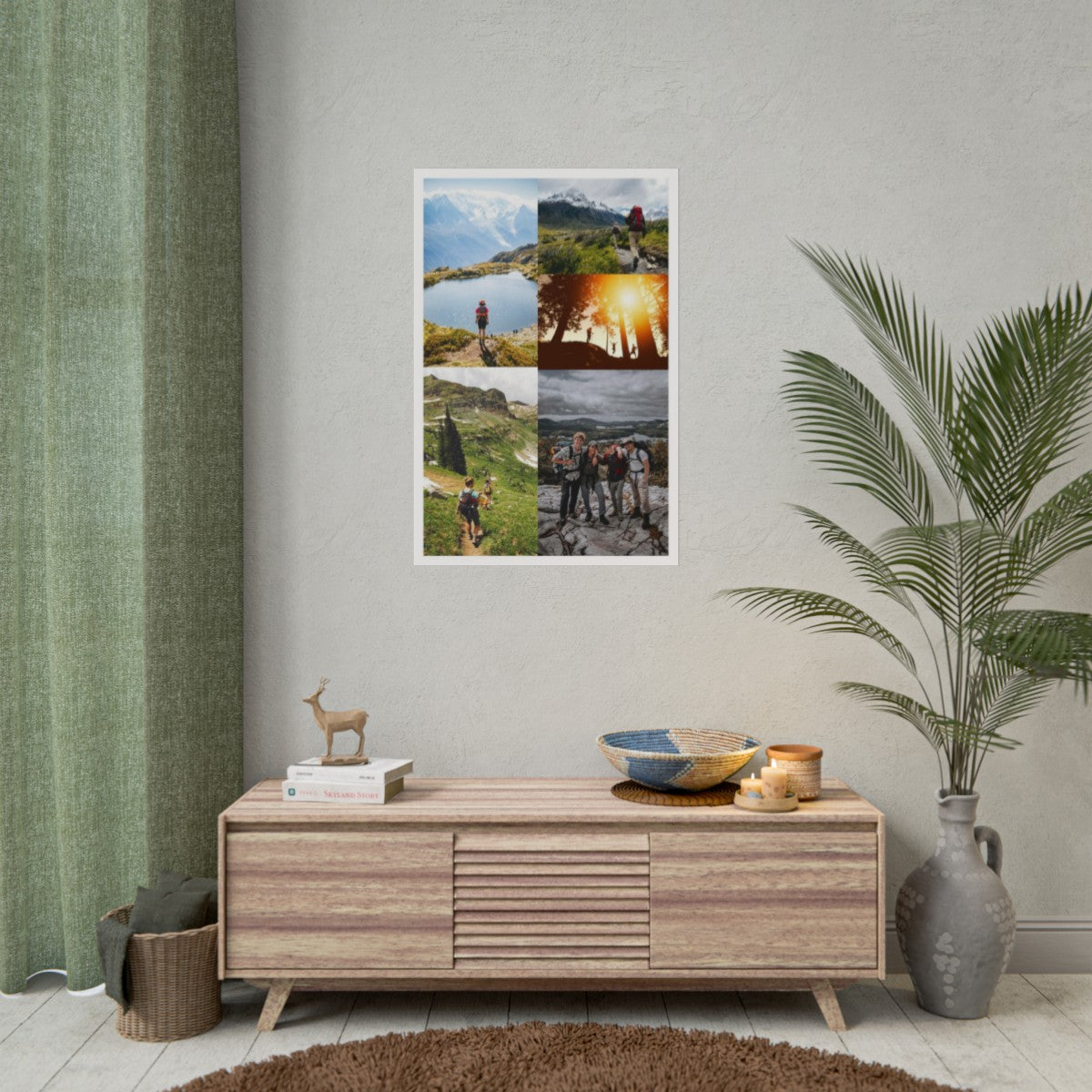 Personalized Hiking Poster
