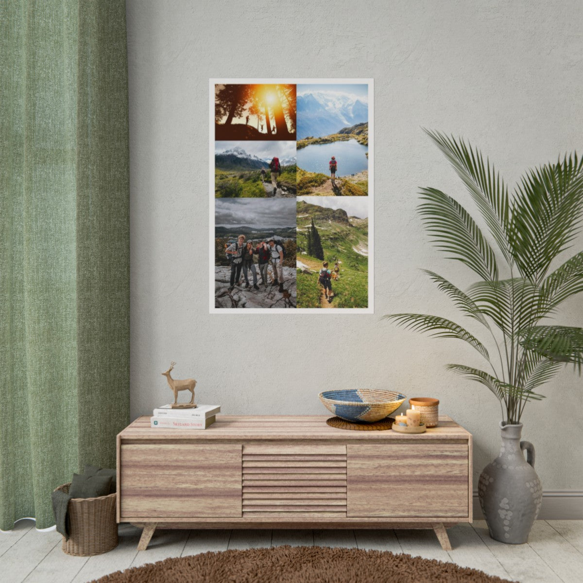 Personalized Hiking Poster