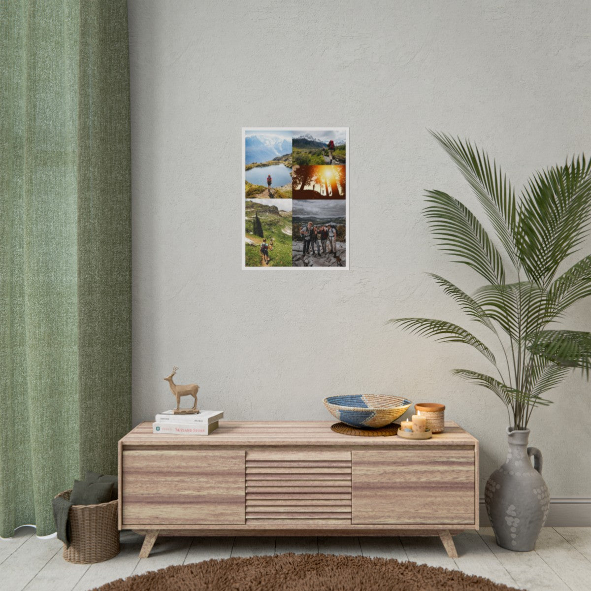 Personalized Hiking Poster