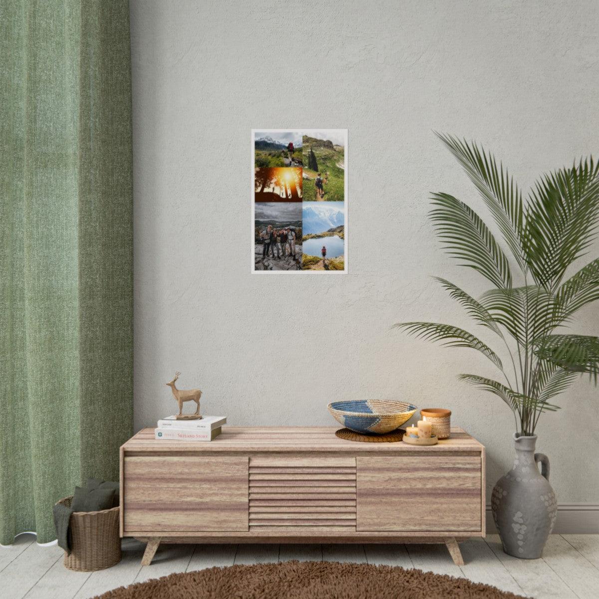 Personalized Hiking Poster