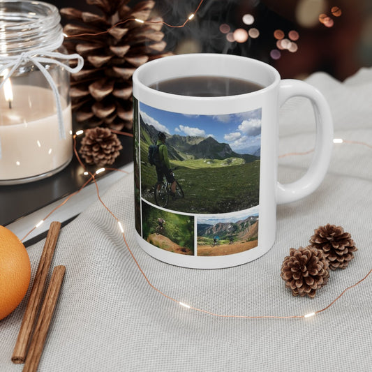 Personalized Mountain Biking Mug